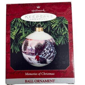 Hallmark Ornament Vintage 1998 "25 Years of Collecting Memories" Christmas Ornam